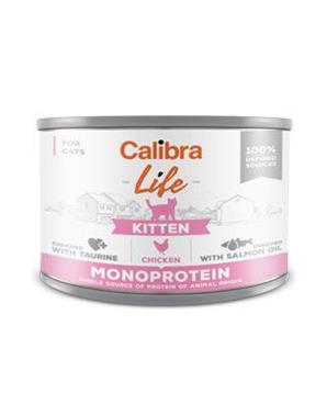 Levně Calibra Cat Life konz.Kitten Chicken 200 g