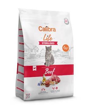 Levně Calibra Cat Life Sterilised Beef 1,5kg