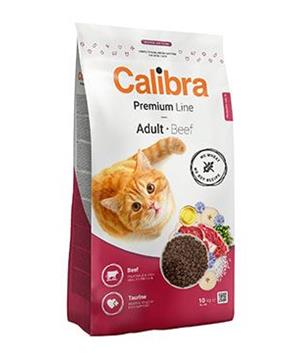 Levně Calibra Cat Premium Line Adult Beef 10kg