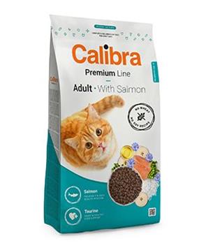 Levně Calibra Cat Premium Line Adult with Salmon 10kg