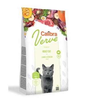 Levně Calibra Cat Verve GF Adult Lamb&Venison 8+ 3,5 kg