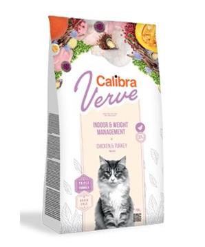 Levně Calibra Cat Verve GF Indoor&Weight Chicken 3,5 kg