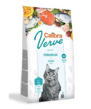 Levně Calibra Cat Verve GF Sterilised Herring 3,5 kg