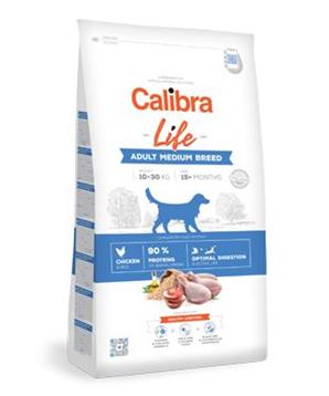 Levně Calibra Dog Life Adult Medium Breed Chicken 12 kg