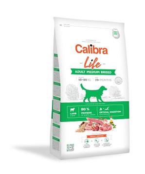 Levně Calibra Dog Life Adult Medium Breed Lamb 12 kg