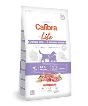 Levně Calibra Dog Life Junior Small&Medium Breed Lamb 12 kg