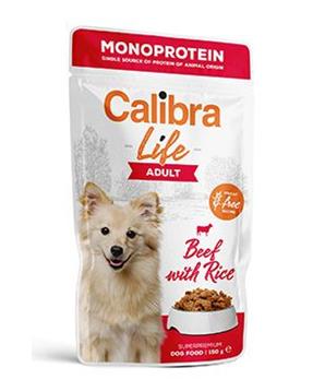 Levně Calibra Dog Life kapsa Adult Beef 150g