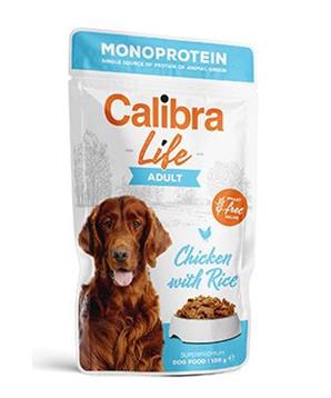 Levně Calibra Dog Life kapsa Adult Chicken 150g