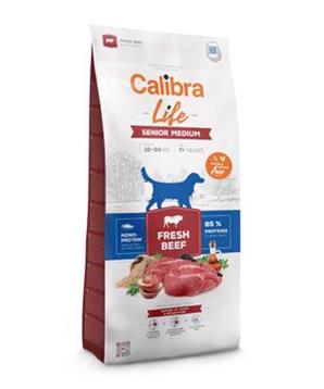 Levně Calibra Dog Life Senior Medium Fresh Beef 12kg