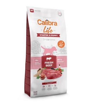 Levně Calibra Dog Life Starter&Puppy Fresh Beef 12kg