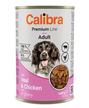 Calibra Dog Premium konz. with Veal&Chicken