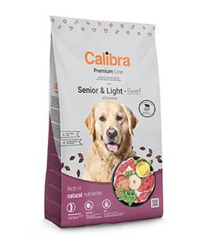 Levně Calibra Dog Premium Line Senior&Light Beef 12+3 kg