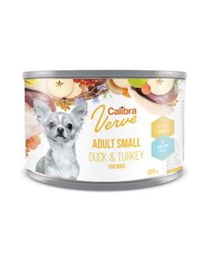 Levně Calibra Dog Verve konz.GF Adult Small Duck&Turkey 200g