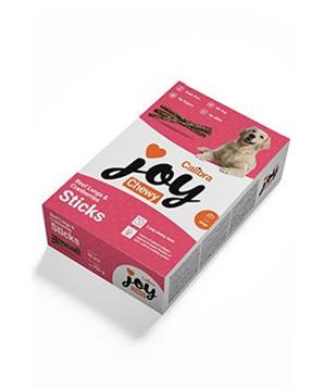 Levně Calibra Joy Dog Chewy Beef Lungs&Cranber. Sticks 700g
