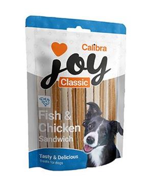 Levně Calibra Joy Dog Classic Fish&Chicken Sandwich NEW 250g