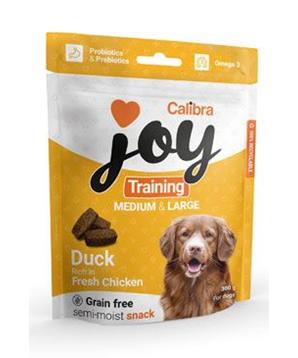 Levně Calibra Joy Dog Training M&L Duck&Chicken 300 g