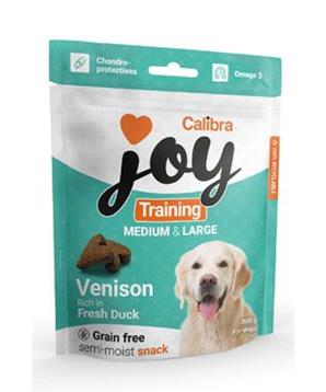 Levně Calibra Joy Dog Training M&L Venison&Duck 300 g