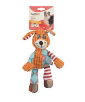 Levně CAMON HRAČKA PLYŠ ZVÍŘÁTKA MIX PÍSKACÍ + ŠUSTÍCÍ 28 cm 1 ks