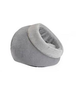 Levně CAMON PELECH IGLU CAT PLYŠ 40x40 cm ŠEDÁ 1 ks