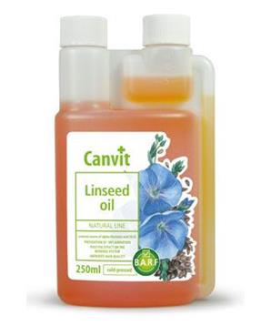 Levně Canvit BARF Linseed Oil 250 ml
