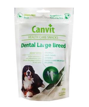 Levně Canvit Snacks Dental Large Breed-Duck 250 g
