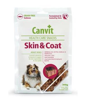 Levně Canvit Snacks Skin & Coat 200 g - 1ks