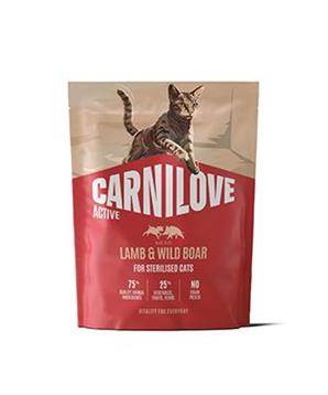 Levně Carnilove Cat Active Dry Lamb& Wild Steril.Ad.AB 2kg