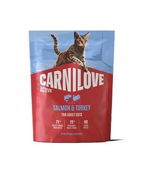 Levně Carnilove Cat Active Dry Salmon&Turkey Adult AB 2kg
