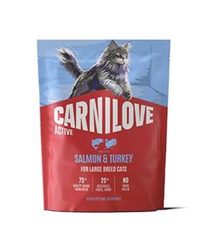 Levně Carnilove Cat Active Dry Salmon&Turkey Adult LB 2kg