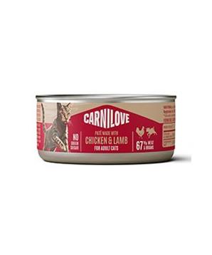 Levně Carnilove Cat Can Paté Chicken&Lamb 100g