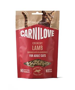 Levně Carnilove Cat CRUNCHY Snack Lamb+Blackberries 50g