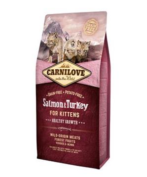 Carnilove Cat Salmon & Turkey for Kittens 