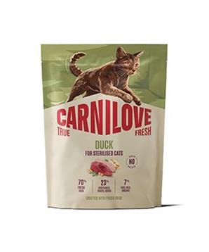 Levně Carnilove Cat True Fresh Dry Duck Steril. Ad.AB 2kg