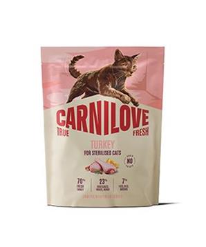 Levně Carnilove Cat True Fresh Dry Turkey Steril.Ad.AB 2kg