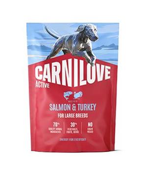 Levně Carnilove Dog Active Dry Salmon&Turkey Adult LB 1,5kg