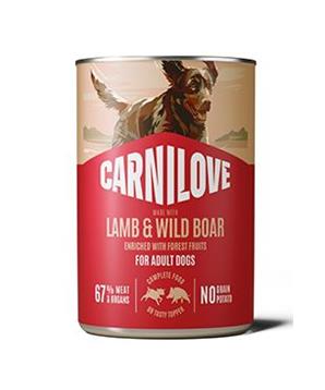 Levně Carnilove Dog Can Paté Lamb&Wild Boar 400g