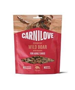 Levně Carnilove Dog Crunchy Snack Wild Boar+Rosehips 200g