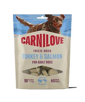 Levně Carnilove Dog Freeze-Dried Turkey&Salmon 60g