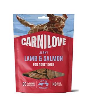 Levně Carnilove Dog Jerky Lamb&Salmon 100g