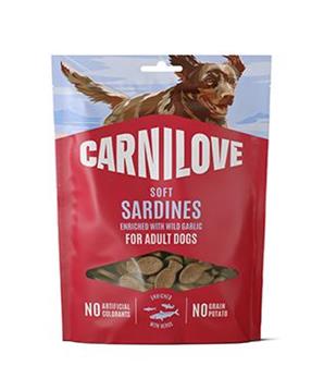 Carnilove Dog Soft Snack Sardines+Wild garlic 