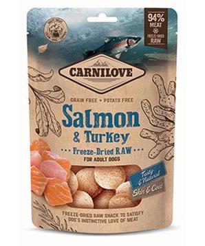 Carnilove Raw Freeze-Dried Snacks Salmon&Turkey