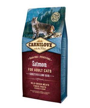 Carnilove Salmon for Adult Cats - Sensitive & Long Hair