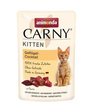 Levně Carny Kitten drůbeží koktejl, kapsička pro koťata 85 g