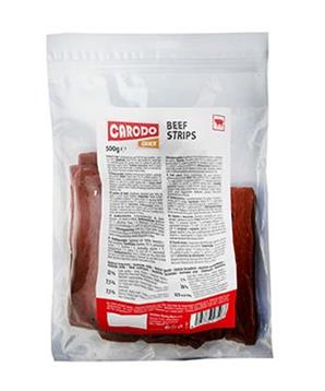 Levně CARODO Dog poch. Hovězí proužky 500g