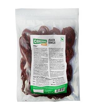 Levně CARODO Dog poch. Kachní kroužky 500g