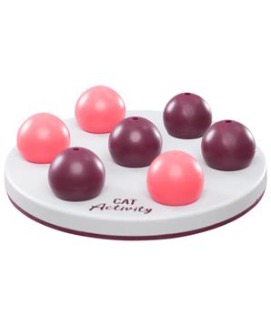 Levně Cat Aktivity SOLITAIRE - zábavná deska se 7 míčky 20 cm