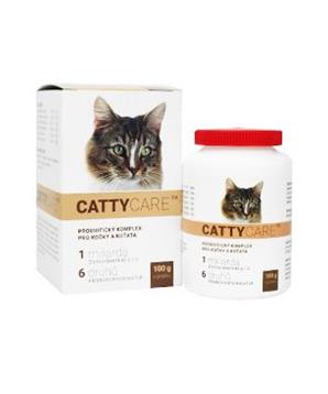 Levně Catty Care Probiotika pro kočky a koťata plv 100g