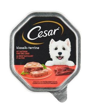 Levně Cesar vanička hovězí paštika s játry 150 g