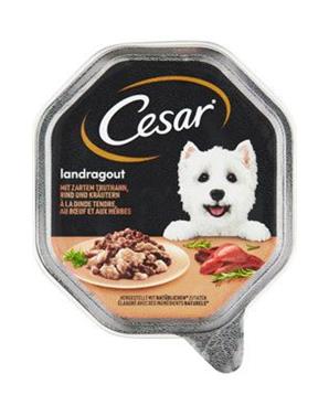 Levně Cesar vanička krůtí a hovězí ve šťávě 150 g
