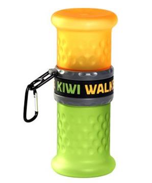 Levně Cestovní láhev 2in1 750+500ml KW růžovo-modrá